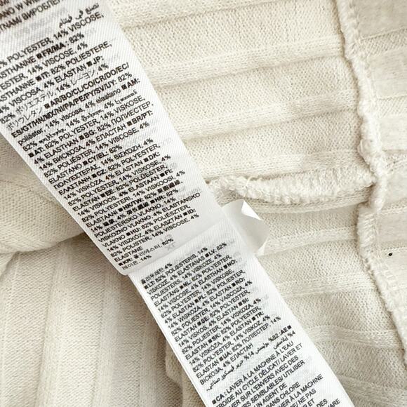 GAP BODY | Cozy Rib PJ Cardigan Top + Pants Bottoms Lounge Wide Ribbed | XL - Picture 8 of 13